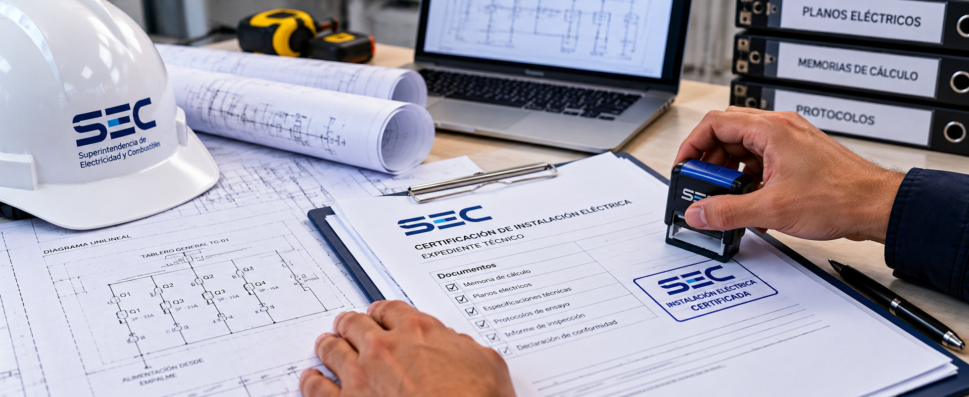 Imagen técnica de Certificación SEC